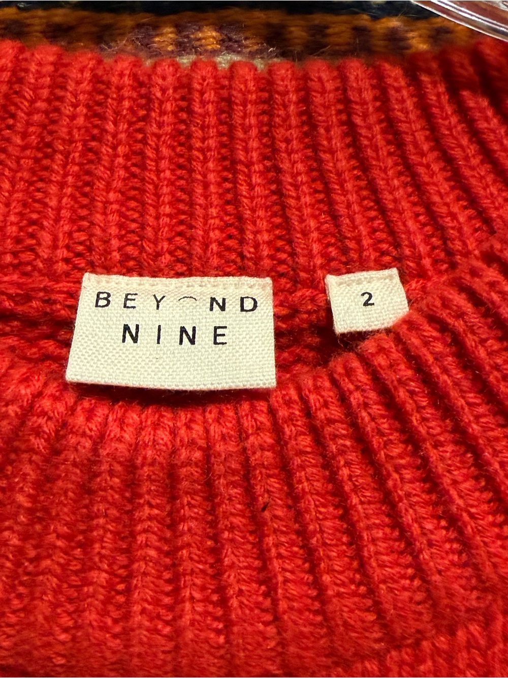 Beyond Nine Coco Jumper - Red - Picture 8 of 9
